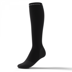 RUNNING ALLROUND SOCKS – sort/grå