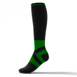 RUNNING ANKLE SUPPORT – schwarz/grün