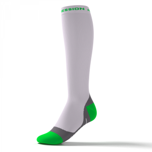 SPEED PERFORMANCE SOCKS – weiß/grün