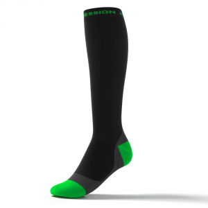 SPEED PERFORMANCE SOCKS – schwarz/grün