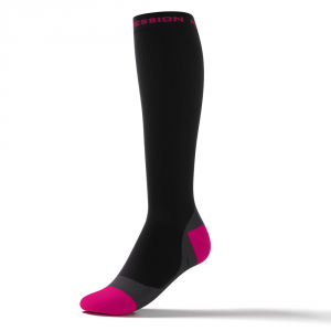 SPEED PERFORMANCE SOCKS – schwarz/pink