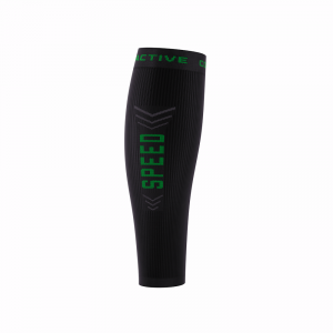 SPEED PERFORMANCE CALF SLEEVES – sort/grøn