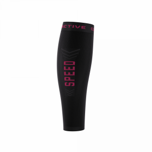 SPEED PERFORMANCE CALF SLEEVES – sort/pink