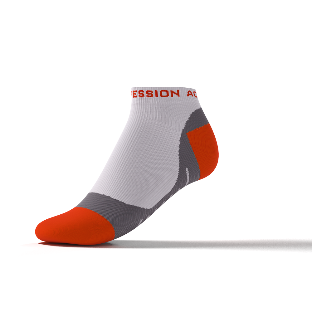 SPEED PERFORMANCE SNEAKER – weiß/orange