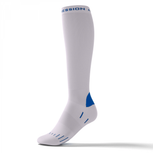 RUNNING ENDURANCE SOCKS – weiß/blau