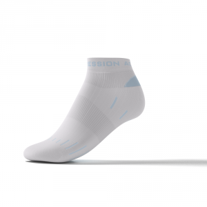 RUNNING SNEAKER LAUFSOCKEN – weiß/hellblau